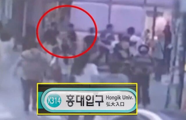 홍대앞 길 가던 여성이 ‘비명’ 지르자 20대 남성들이 달려왔다… 몰카범 검거