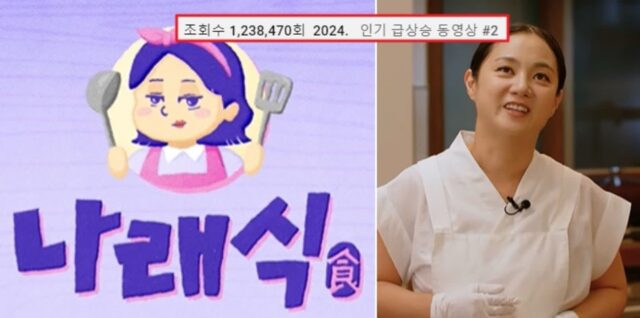 박나래, 유튜브 시작하자마자 ‘초대박’… “조회수 100만 + 인급동 상위권 달성”