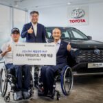 한국토요타, 파리 패럴림픽 MVP 선수에 ‘RAV4 하브’ 전달