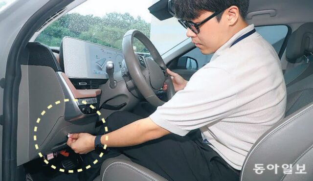 시속 100km 車 ‘비상정지 스위치’ 돌리자 멈춰… “급속 돌진 대처”