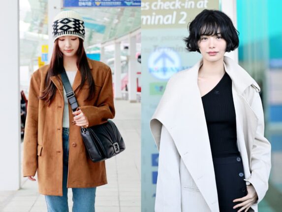 신세경 vs 나나, 공항에서 빛난 두 가지 매력