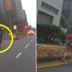 차 쌩쌩 달리는 도로서 길 잃은 시각장애인… “피자헛 라이더가 배달 멈추고 도와줬습니다”