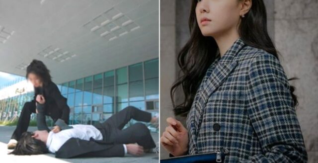 드라마 촬영 끝나고 집 가다가 ‘취객’에 당하고 있는 여성 발견하고 ‘메치기’로 구한 여배우