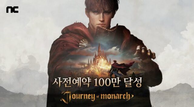 엔씨 ‘저니 오브 모나크’, 24시간 내 사전예약 100만 돌파
