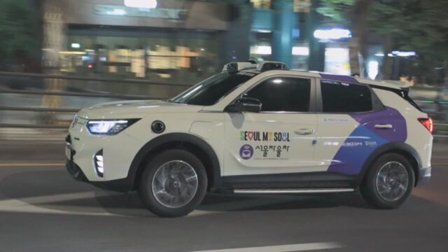 KGM, 국내 첫 심야 자율주행 택시 서비스 실시