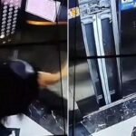 엘리베이터 늦게 올라간다며 문 걷어차던 만취녀의 최후… CCTV 영상 보니