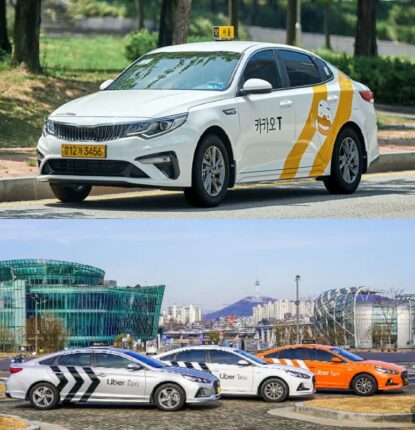 ‘사면초가’ 카카오모빌 vs ‘틈새공략’ 우버…흔들리는 택시업계