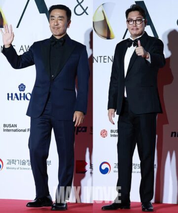 [맥스포토] 류승룡·조진웅, 시상식 빛내는 명품 배우