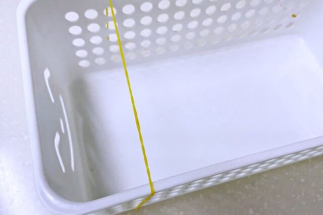 바구니에 ‘고무줄’을 감아주었을 뿐인데 삶의 질이 올라가네요~