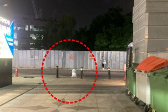 “도대체 무슨 일? .. 길에 주저앉아 눈물을 흘리고 있는 대한항공 승무원