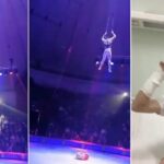 서커스 공연 중 6m 아래로 떨어진 여성… 양팔 산산조각 났는데도 “무대 서고 싶어요”