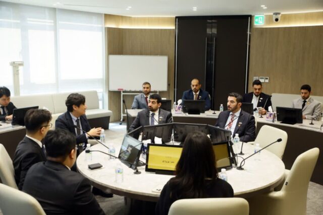 카카오모빌, UAE 대표단 판교서 자율주행⋅로봇 기술 체험