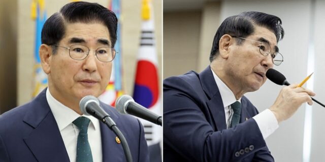 김용현 국방부 장관, 국정감사에서 “군복 입고 할 얘기 못하면 더 병X”