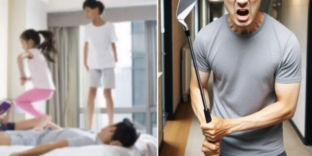 “층간소음 갈등 겪던 아랫집 주민이 어느 날 ‘골프채’를 들고 올라왔습니다”