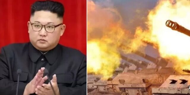‘군사도발’ 준비하는 북한 김정은… “국경 부근 8개 포병부대, ‘완전사격’ 준비”
