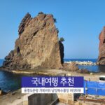 국내여행 추천 울릉도관광 거북바위 남양해수풀장 버섯바위