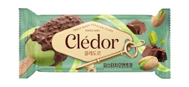 달달 초콜릿과 고소 폭발 피스타치오가 만났다… 빙그레, 끌레도르 신상 내놓는다