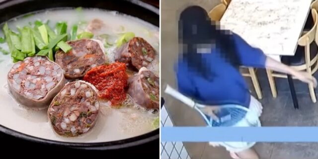 ‘테니스 채’ 손에 걸고 국밥집서 혼밥한 여성… 직원 지나치며 당당히 ‘먹튀’