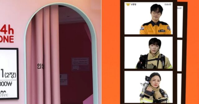 소방관과 사진 찍기만 해도 기부되는 ‘인생네컷’ 포토부스… “순직 소방관 기억해주세요”
