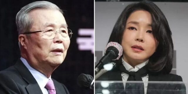 김종인 “김건희 여사, 대통령 당선 기여했으니 권력 향유할 수 있다 생각하는 듯”