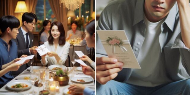 “화요일에 입사한 32살 여자 신입사원… 금요일 환영회식서 ‘청첩장’을 돌렸습니다”