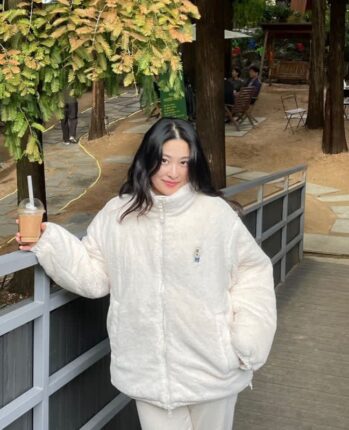 가성비패딩 추천(!) 뽕뽑는 후아유 양면패딩 실 착용 후기