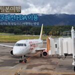 일본 여행 국내선 FDA 이용 나가노현 북알프스 여행하는 방법 여행 코스 소개