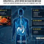 3개월동안 김치 꾸준히 섭취하자 체지방 2.6% 감소
