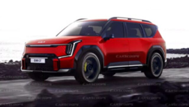 기아 EV9 GT에 액티브 스포일러? 기아의 새로운 고성능 전기 SUV