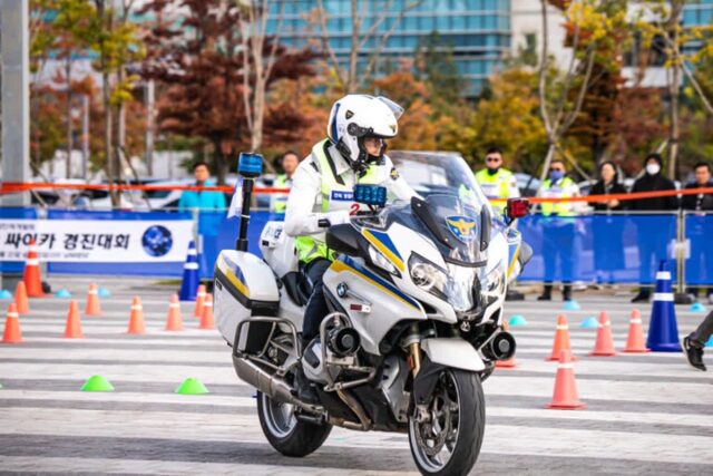 BMW 모토라드, 경찰 모터사이클 경진대회서 정비 지원
