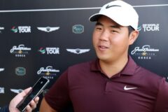 ‘라커룸 문짝 파손’ 김주형…KPGA 상벌위 회부된다