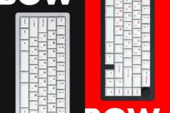 SPM, 귀여운 디자인 염료승화 키캡 ‘BOW·ROW’ 2종 선보여