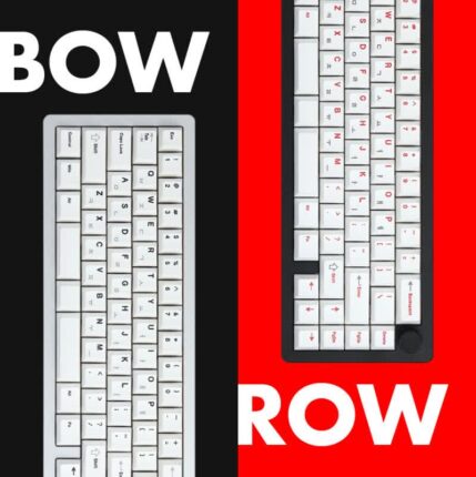 SPM, 귀여운 디자인 염료승화 키캡 ‘BOW·ROW’ 2종 선보여