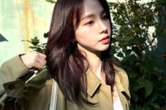 이제는 대세 중단발 C컬펌 헤어스타일