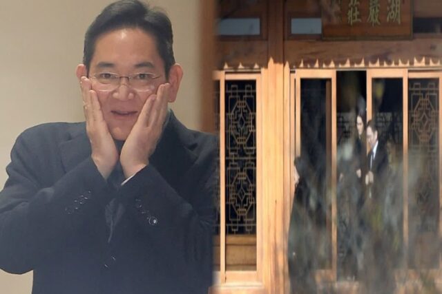 삼성전자 이재용, 작년에는 ‘불참’, 올해는 직접 나섰다