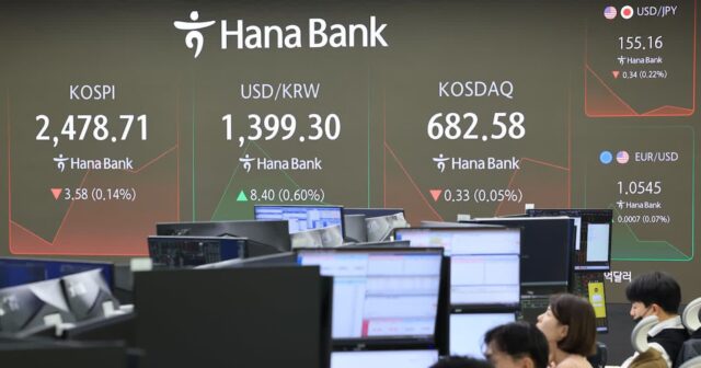 기관 매수세에 코스피 장중 상승 전환…코스닥은 약세