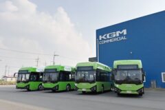 KGMC, 9M 전기버스 개발 완료···25일 고객 인도 시작