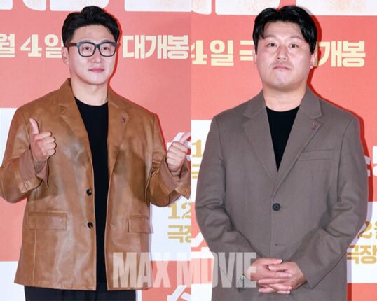 [맥스포토] 오대환·김민재, 우리는 절친~