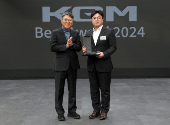 KGM, 우수 성과 거둔 임직원·파트너사 대상 시상식 개최