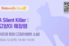 베터빌, ‘고양이 췌장염’ 주제로 오는 5일 라이브 세미나 개최