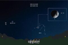 50년만에 달·토성 근접 …8일 오후 5시 49분 맨눈 관측 가능