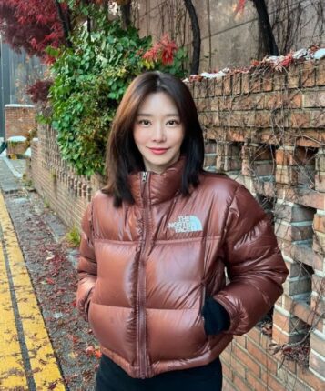 “의외로 털털한” 이주빈 패딩 스타일 (노스페이스 눕시)