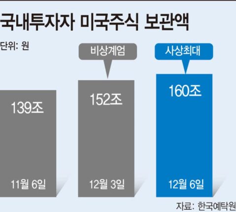 ‘산타랠리’ 美 증시로… 2조 팔아치운 개미들