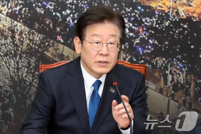 이재명, 정순택 대주교에 “계엄 사태, 큰 목소리 부탁드린다”