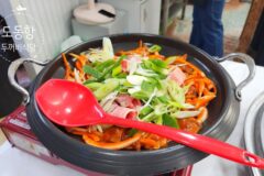 국내 맛집 여행 울릉도 도동항 두꺼비식당 오징어불고기(오삼불고기)