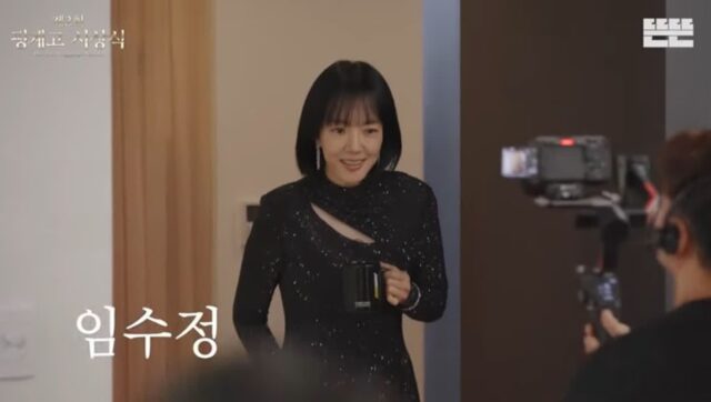 (엄청 화려하네) 핑계고 연말 시상식 찢은, 임수정 반짝이 드레스 패션
