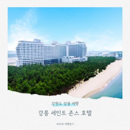 강원도 강릉 호텔 추천 세인트 존스 특가 예약으로 호캉스 즐기기