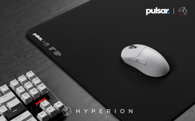 펄사, LGG 노하우 결합된 게이밍 마우스 패드 ‘하이페리온’ 출시