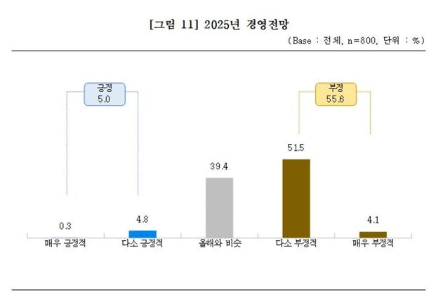 소상공인 절반 “올해 경영환경 작년보다 악화할 것”
