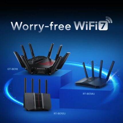 에이수스, WiFi 7 지원 유무선 공유기 3종 출시